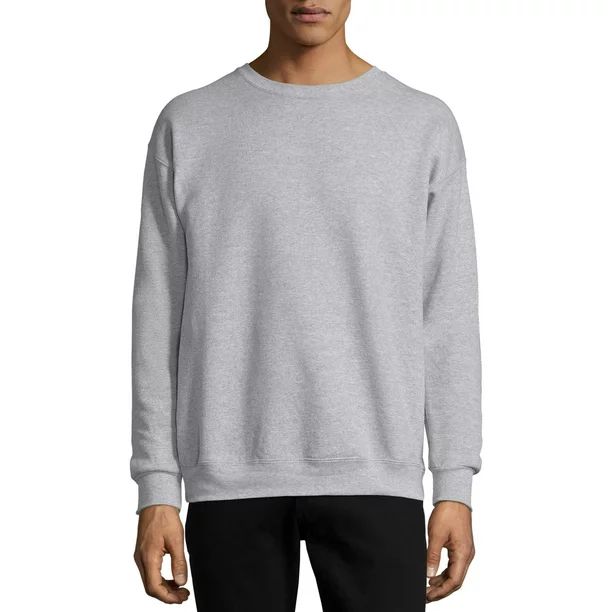 Hanes Men's and Big Men's Ecosmart Fleece Sweatshirt, up to Size 5XL | Walmart (US)
