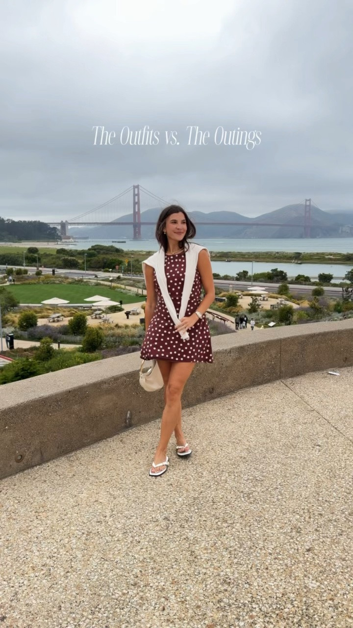 Carmel outfit vs outting!! 🤍

JCPenny, mini dress, sandals, kitten heels, sweater, warm weather, fall, summer outfit inspo, clutch, bag, beach outfits, California