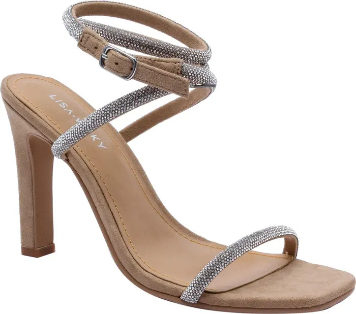 Angelic Rhinestone Ankle Strap Sandal (Women) | Nordstrom