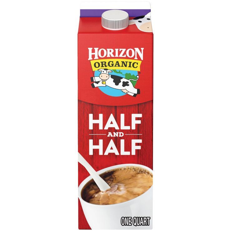 Horizon Organic Half & Half - 1qt (32 fl oz) | Target
