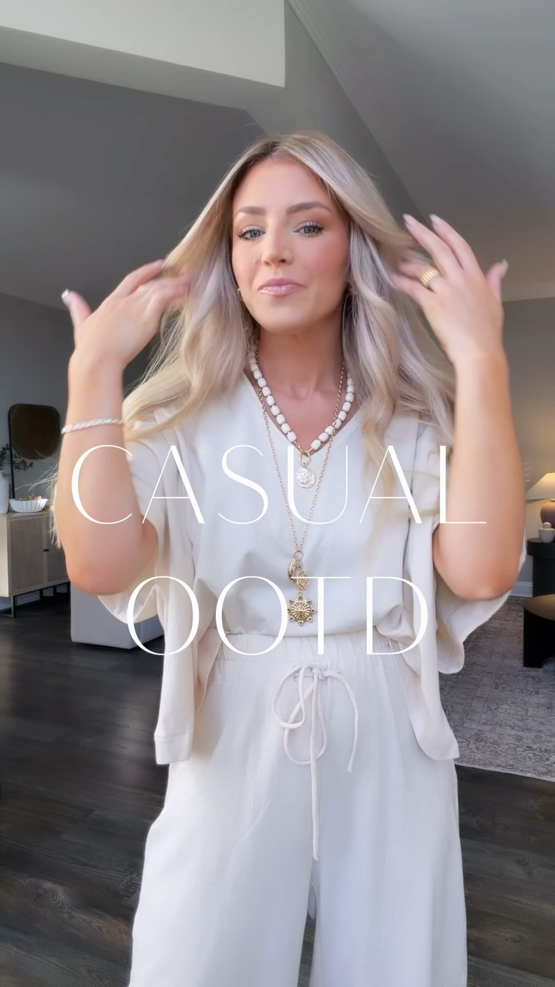 Casual Monday ootd- love this set for summer days! I actually think I’m gonna wear it for travel! But accessories make the whole look.

#LTKSeasonal #LTKootd #LTKgrwm