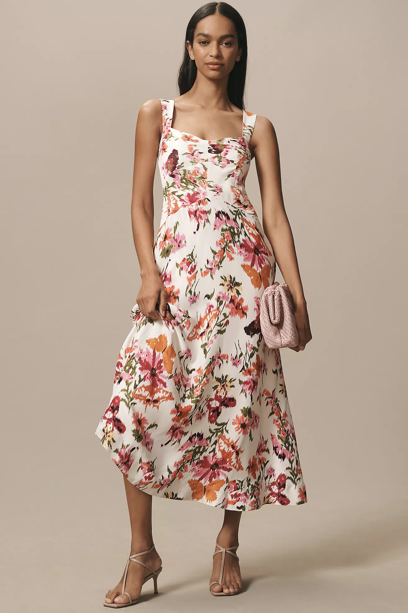 The Jocelyn Sleeveless Slip Midi Dress by Maeve | Anthropologie (US)