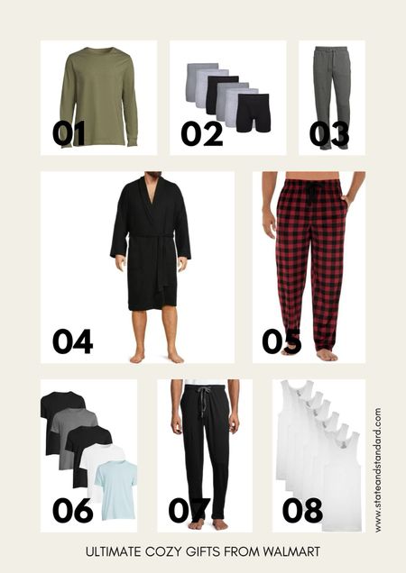 Great gifting options for under $25: cozy pajamas, essentials and loungewear, available now at @walmart.

#walmartpartner #IYWYK #walmartfashion


#LTKfindsunder50 #LTKGiftGuide #LTKmens
