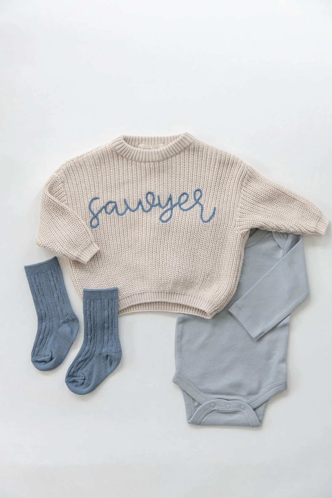 Oversized Baby Sweater Cotton Toddler Sweater - Etsy | Etsy (US)