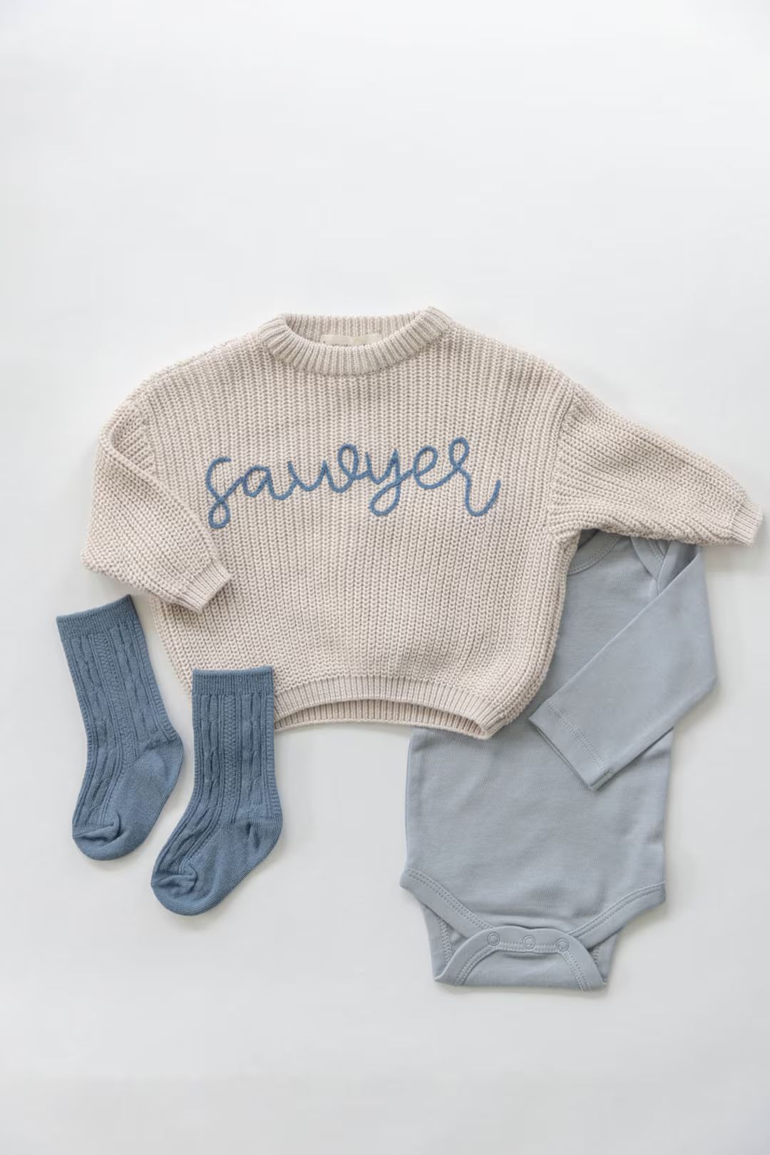Oversized Baby Sweater Cotton Toddler Sweater - Etsy | Etsy (US)