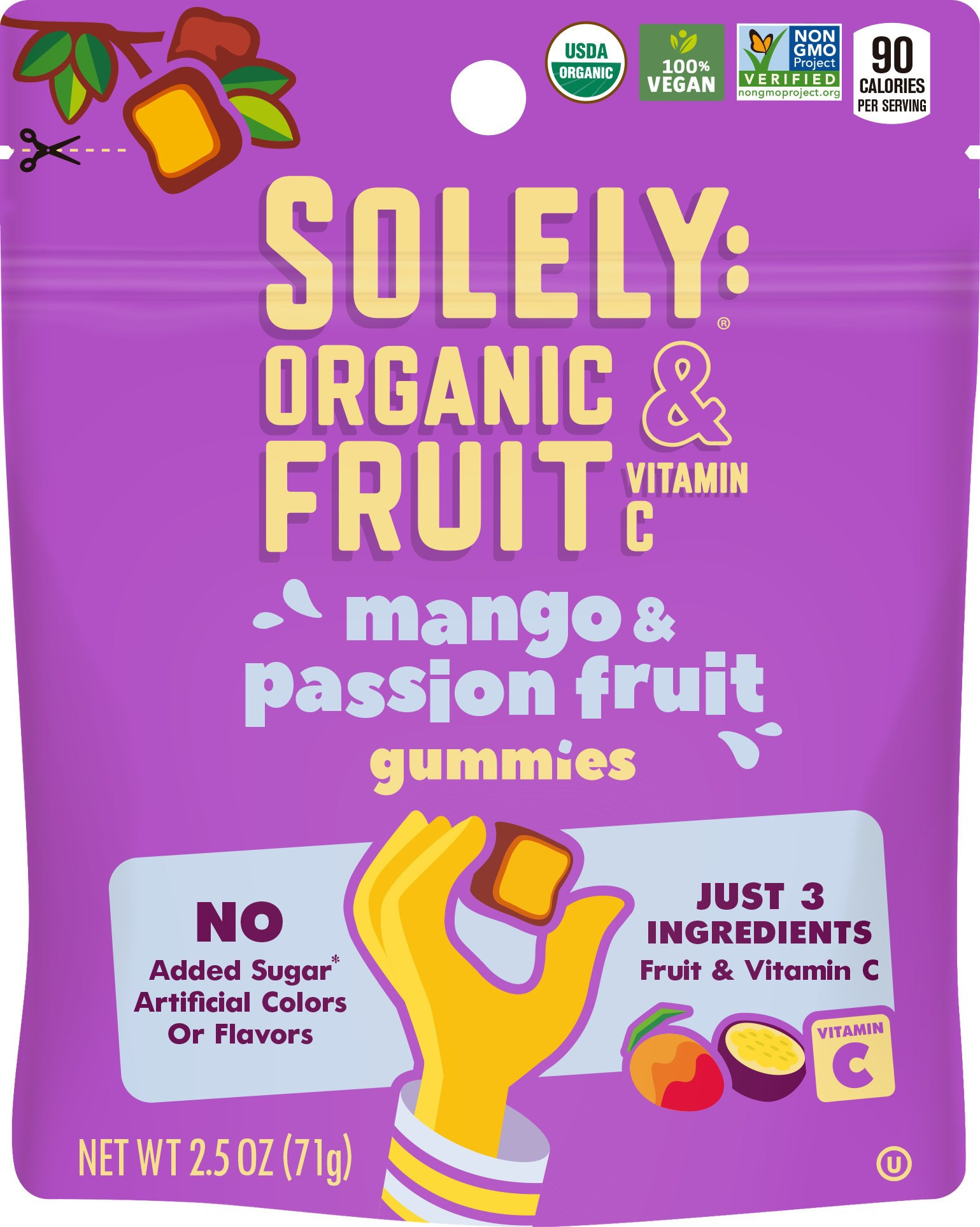 SOLELY Fruit Gummies Mango Passionfruit | REI