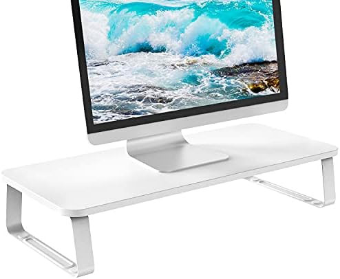 Amazon.com: WALI Particle Board Monitor Stand Riser 24 Inch Ergonomic Desk Tabletop Organizer Rou... | Amazon (US)
