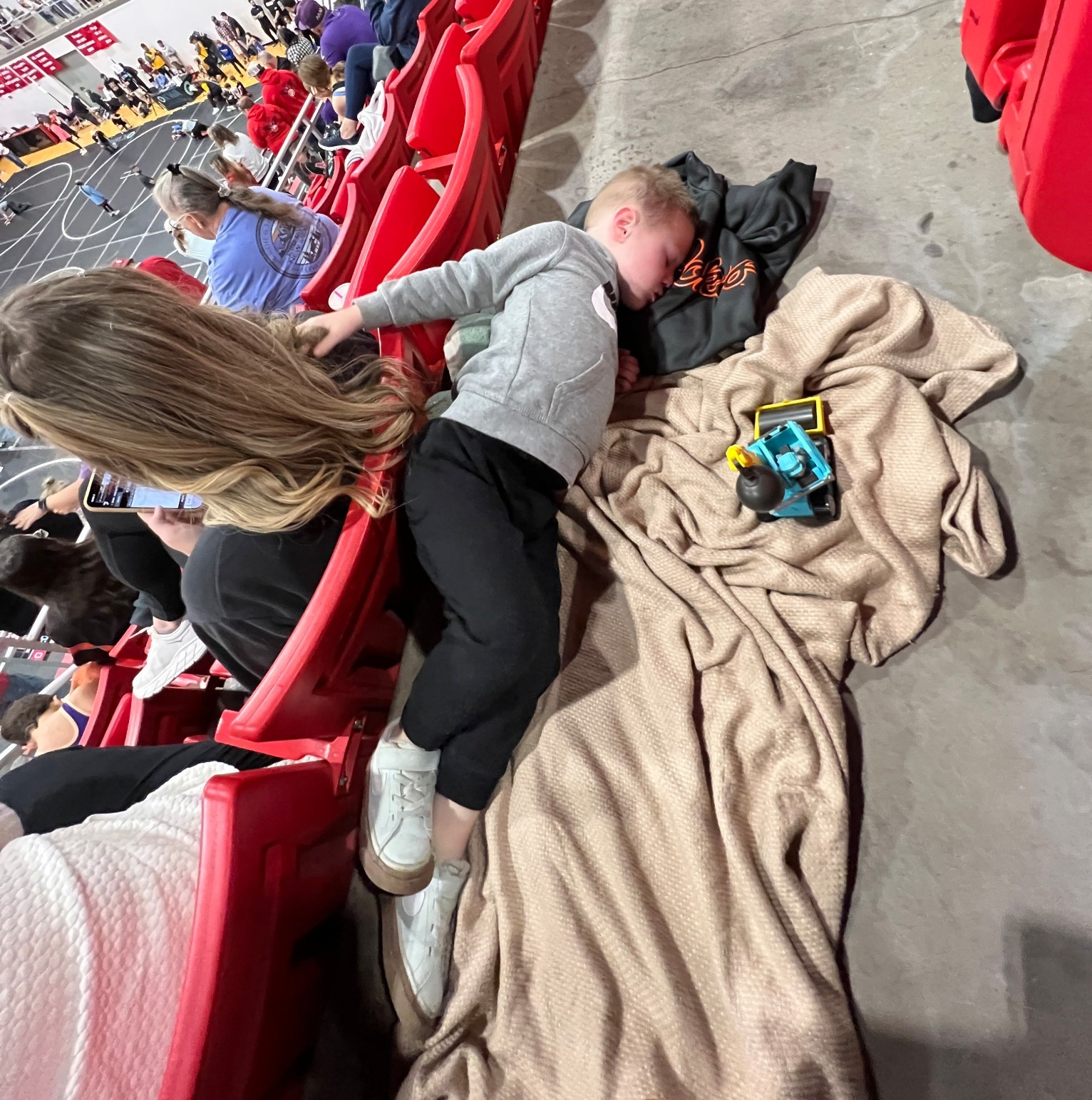 Being a wrestling sibling is hard work 💤🤼‍♂️

#LTKKids #LTKSaleAlert #LTKActive