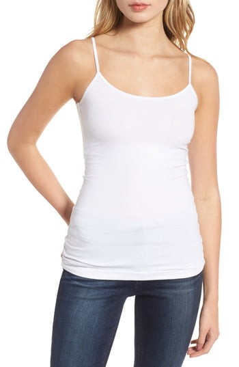 Junior Women's Bp. Stretch Camisole, Size Large - White | Nordstrom