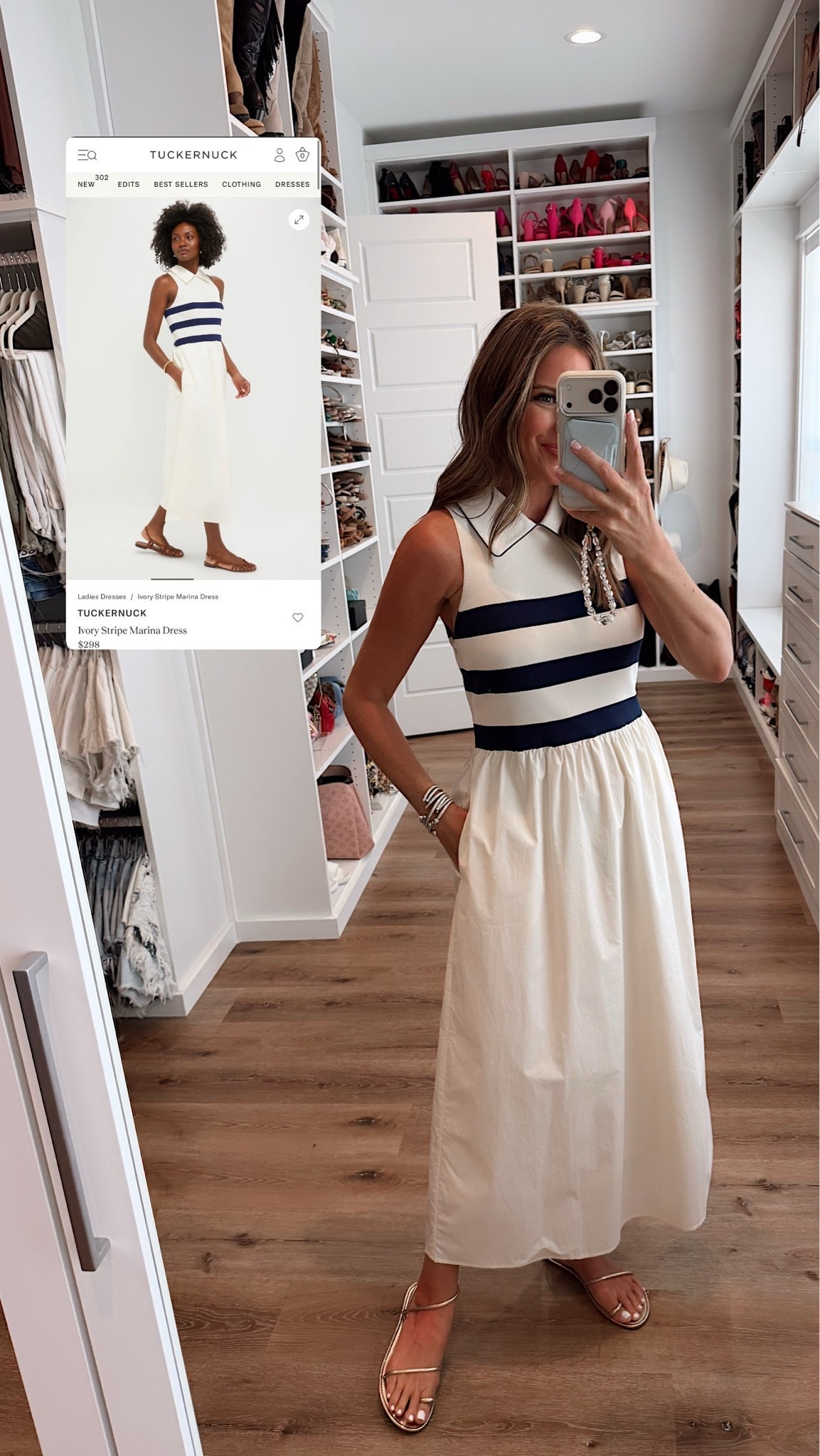 Designer look for less $51 prime vs. $298!

#LTKootd #LTKgrwm #LTKSeasonal