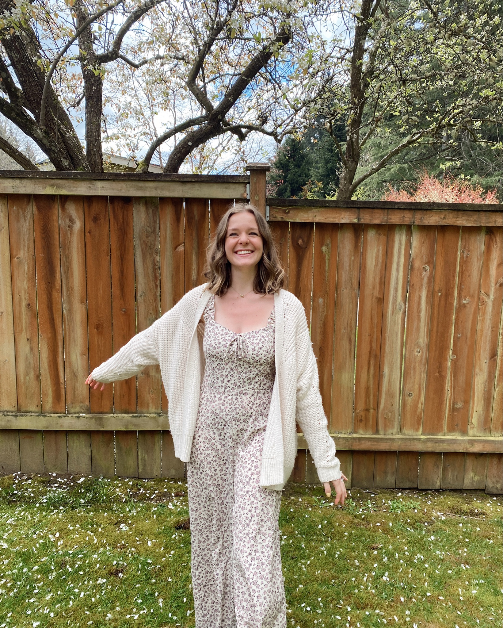 Pretty sure every girl needs at least ONE jumpsuit in their closet. I love the floral, feminine look of this one!!🤍

#LTKstyletip #LTKSeasonal