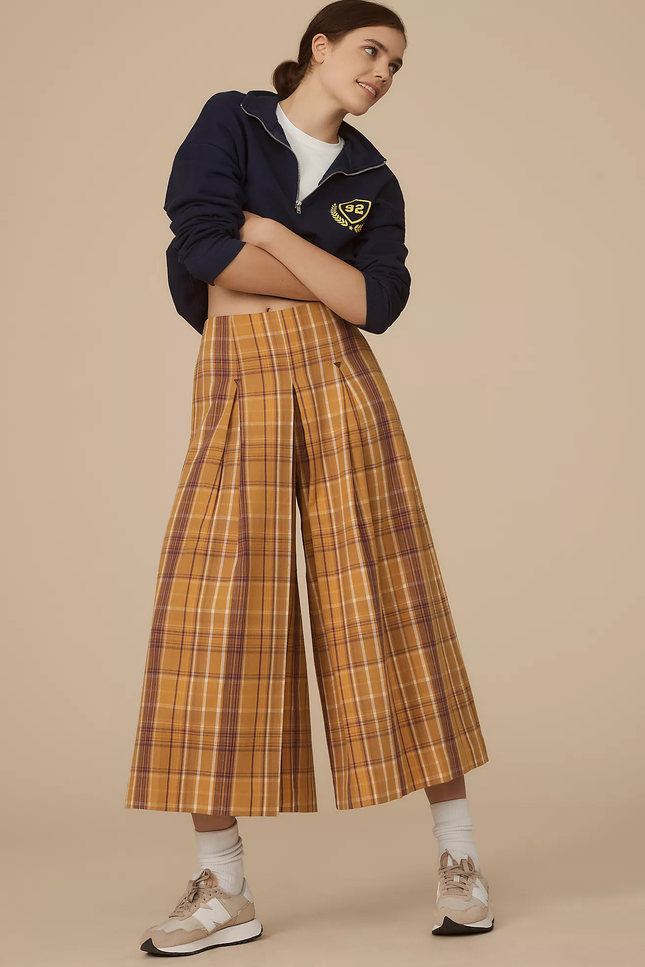 Maeve Kilt Culottes | Anthropologie (US)
