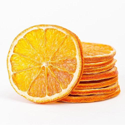 Dried Orange Slices for Cocktails Garnish,7.05oz/200g Natural Dehydrated Orange Slices Old Fashioned Cuties Oranges for Crafts/Cakes/Tea/Dried Fruit Slices Sugar Free | Amazon (US)