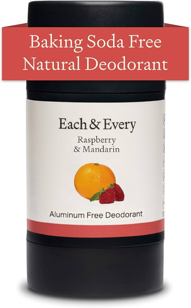 Each & Every All Natural Deodorant for Women & Men - Sensitive Skin, Plant-Based, Baking Soda & A... | Amazon (US)