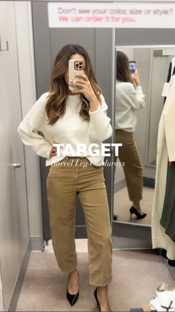 
Fell in love with these Target barrel leg corduroys. 🤍 They’re perfect for casual, chic workwear and now on sale! 

teacher outfit, target pants, corduroys 

#LTKOver40 #LTKWorkwear #LTKFindsUnder50