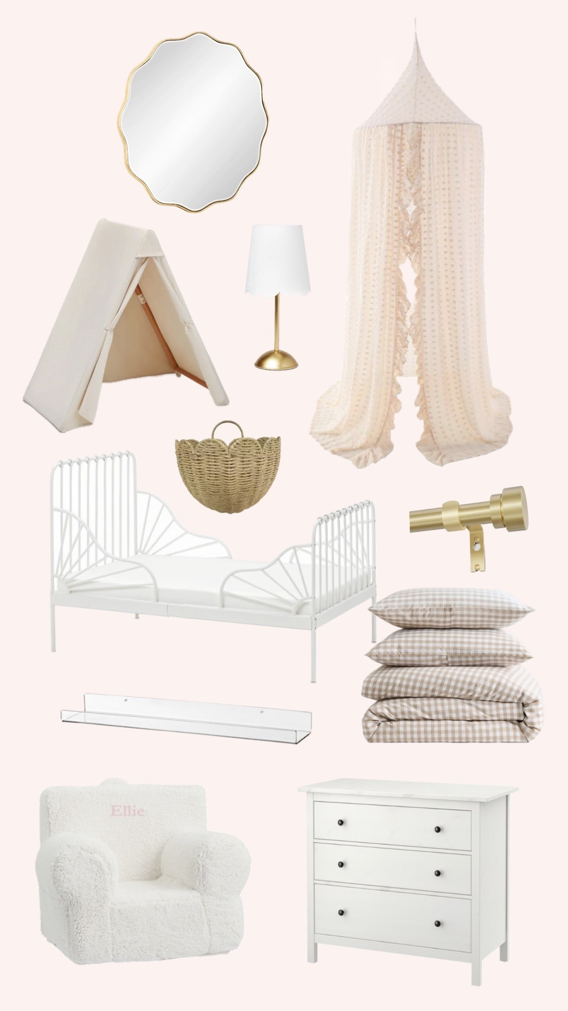 toddler girl room decor 🤍

#LTKKids #LTKBaby #LTKHome