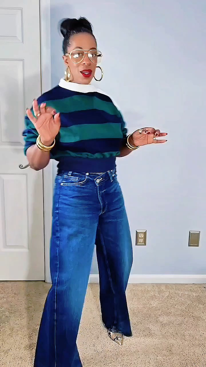 Striped Rugby Look

#LTKootd #LTKgrwm #LTKOver40