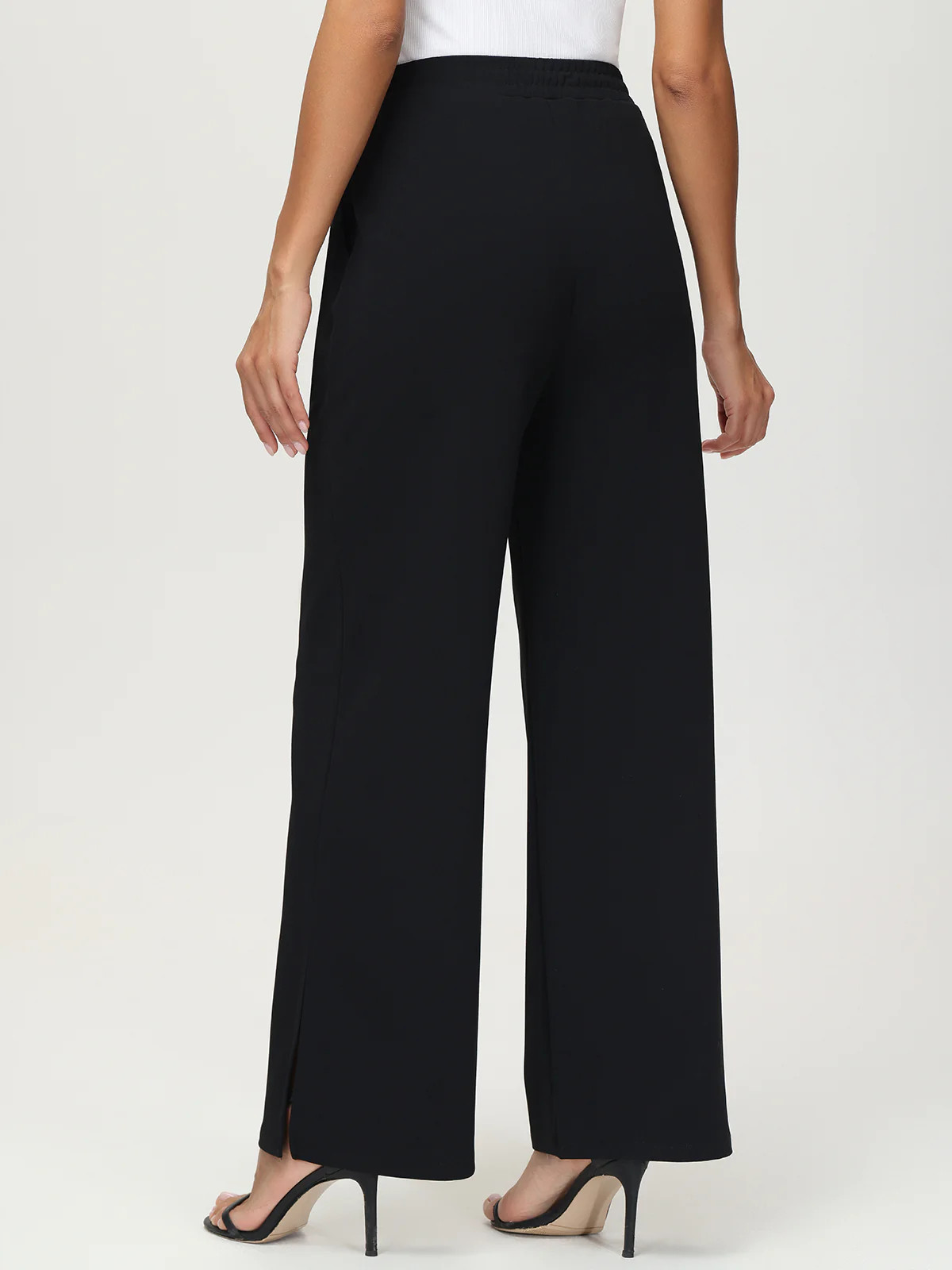 Scuba High-Rise Wide Leg Pants | 89th + Madison