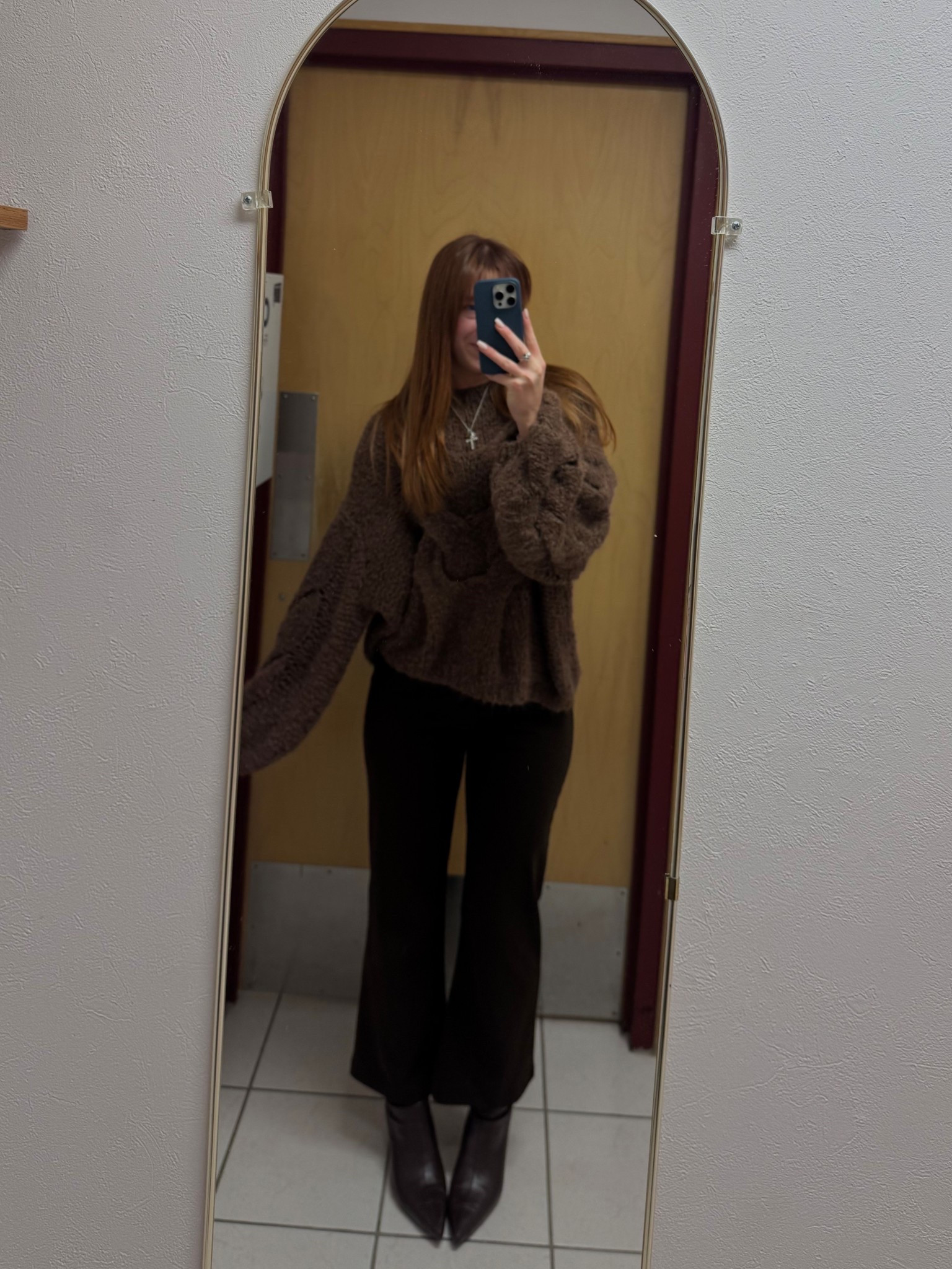 Sweater is from Shop The Muse boutique 