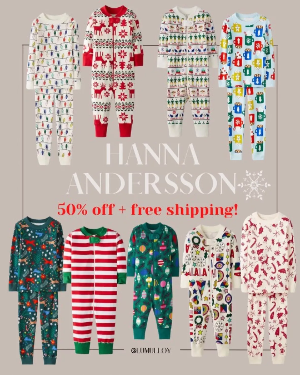Hanna Andersson Early Black Friday Pajama Sale 2023