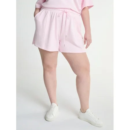 Scoop Women's and Women’s Plus Ultimate ScubaKnit Seamed Shorts, Sizes XS-4X | Walmart (US)