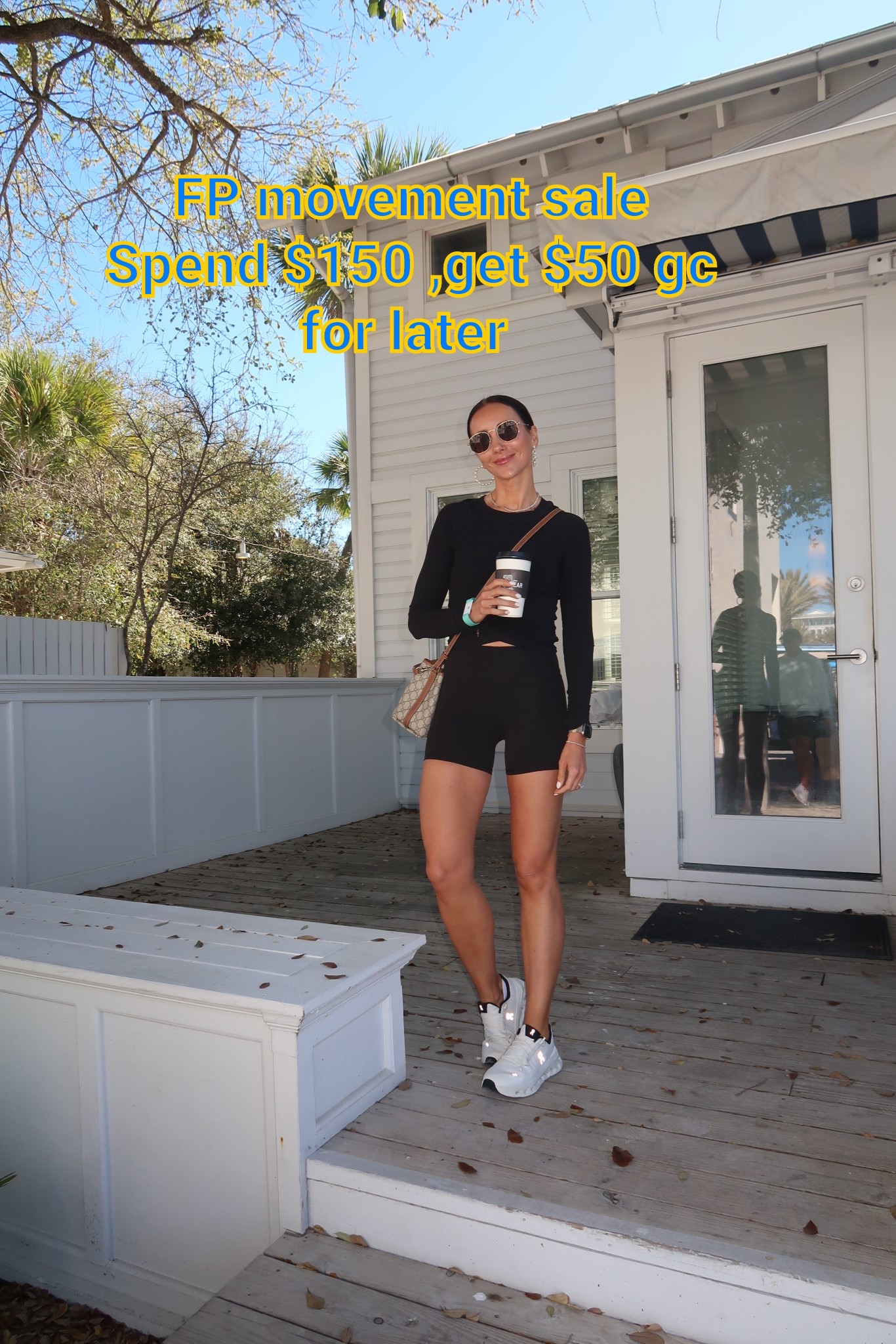 Free people movement sale - spend $150 , get a $50 gift card for later 

#LTKWatchNow #LTKActive #LTKOver40