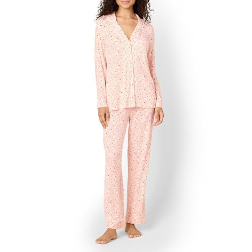 Amazon Essentials x Sofia Grainge Women's PJ Set, Pale Pink Lambs, X-Small | Amazon (US)