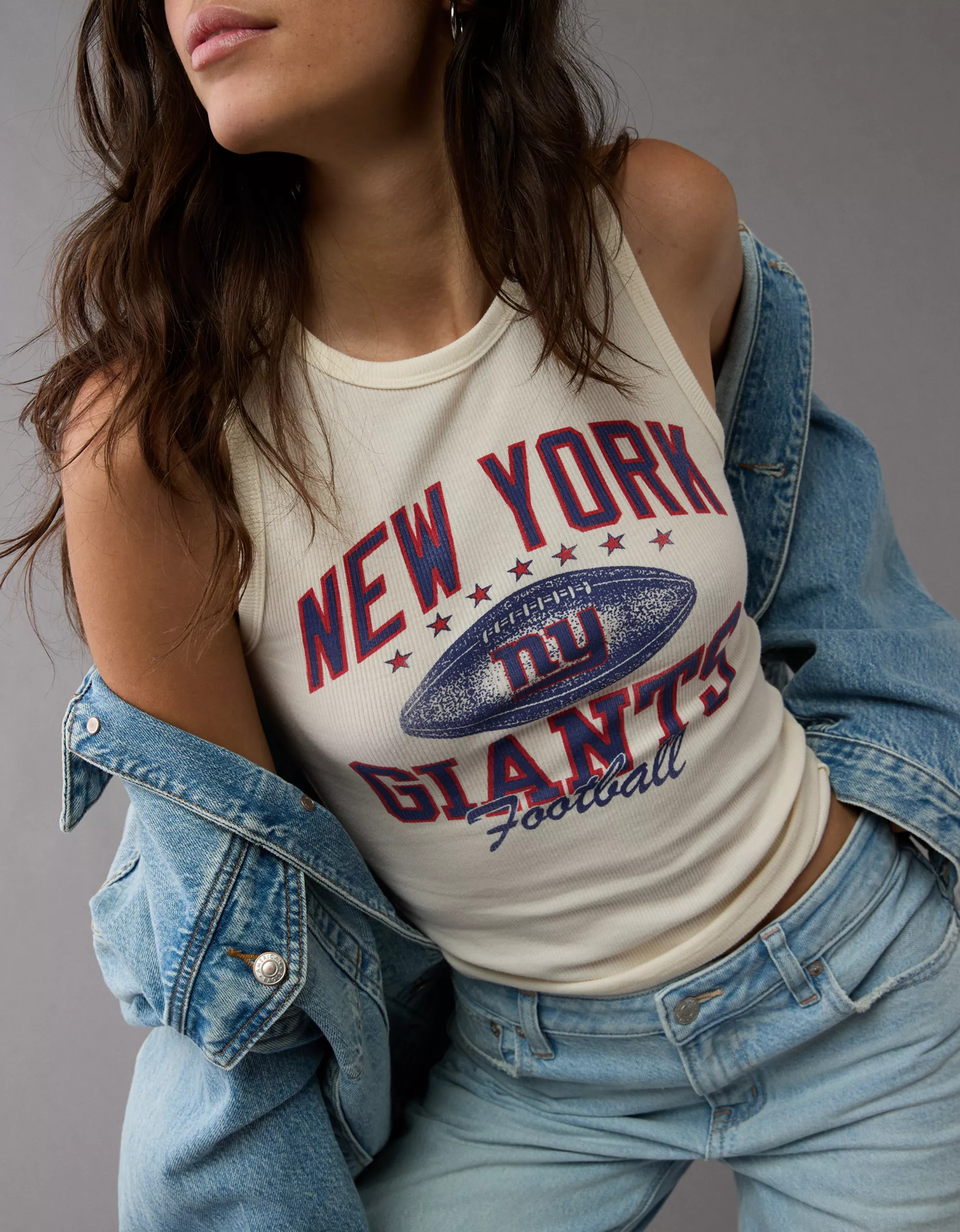 AE NFL New York Giants Tank Top | American Eagle Outfitters (US & CA)