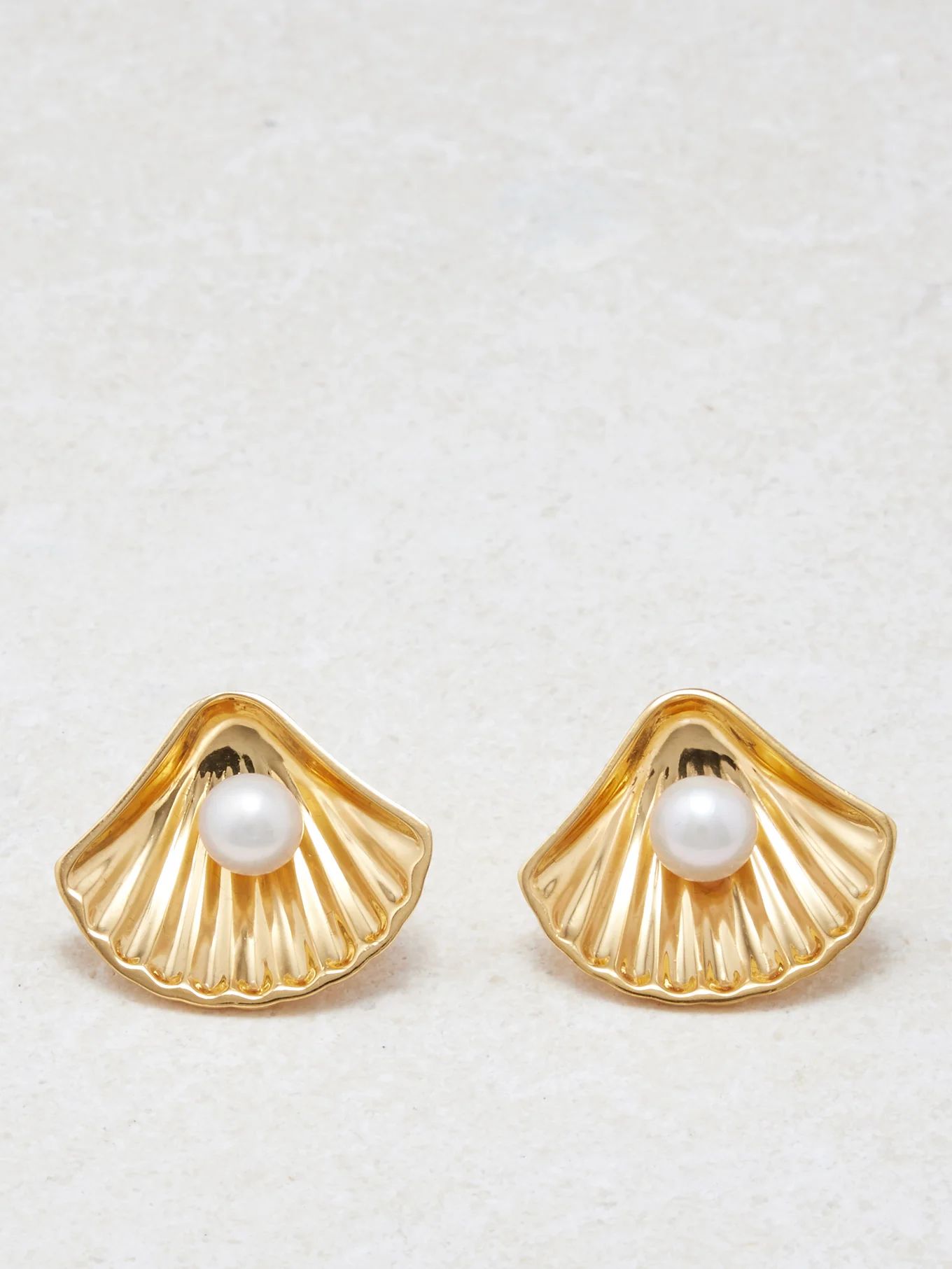 Kochyli pearl & gold-vermeil earrings | Hermina Athens | Matches (UK)
