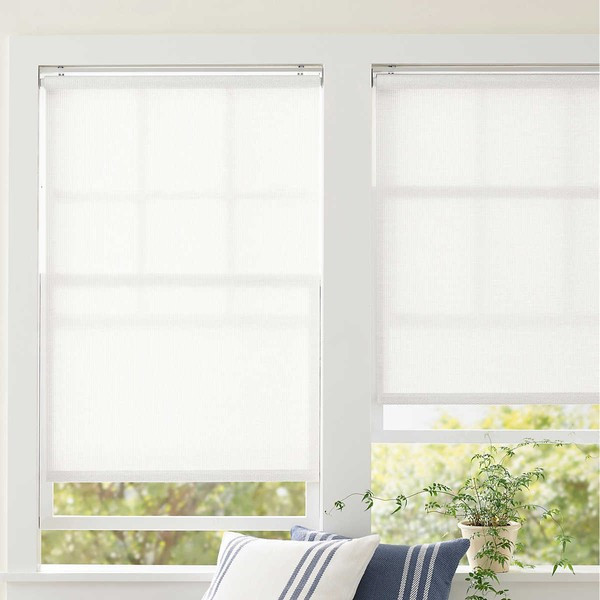 Ridge Cordless Roller White Shade | Annie Selke
