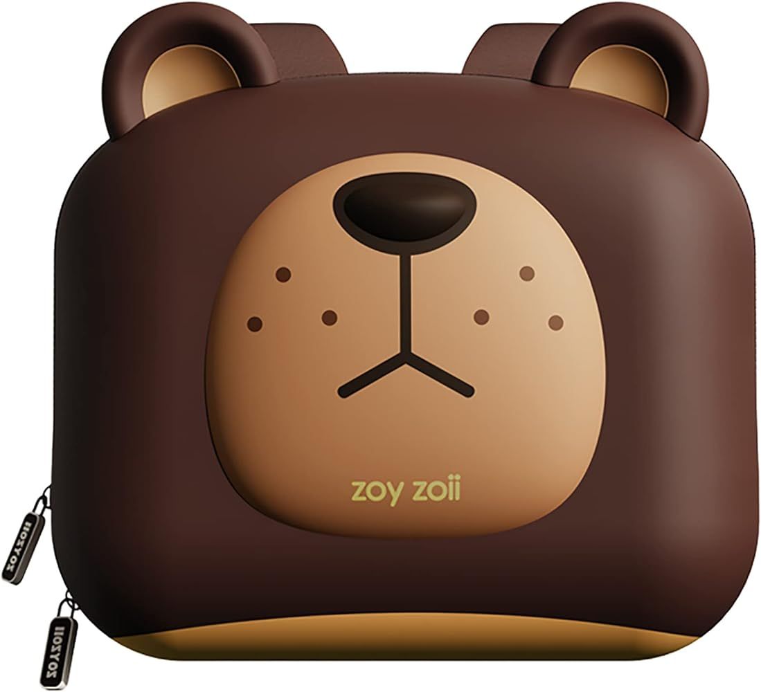Zoy zoii Brown Bear Cute Animal Toddler Backpack Kids Backpack Preschool Backpack Mini Travel Bag... | Amazon (US)