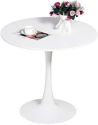 Dining Table 32" Mid-Century Modern Tulip Dining Table Coffee Table with Round Top and Pedestal B... | Amazon (US)