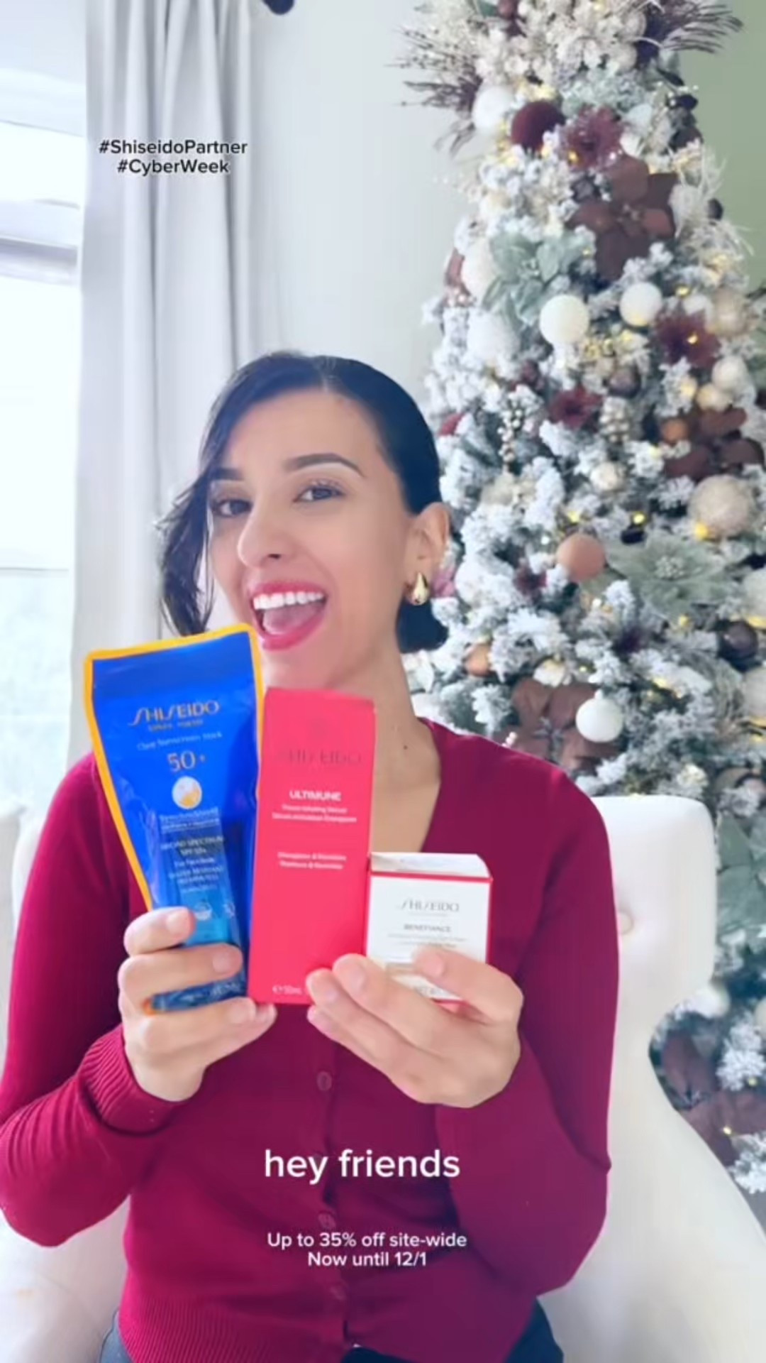 #ShiseidoPartner It’s Cyber Week at @Shiseido and the savings are too good to miss!
Up to 35% OFF sitewide, now through 12/1.
Sharing three must-buys for gifting and glowing skin

• Benefiance Wrinkle Smoothing Eye Cream rich, silky, brightening + great for fine lines.
• Ultimune Power Infusing Serum lightweight, absorbs fast, boosts radiance + routines.
• Clear Sunscreen Stick SPF 50+ clear, smooth, perfect for reapplying even over makeup.

Shop directly at Shiseido and don’t wait, deals end soon.

#CyberWeek

#LTKHoliday #LTKGiftGuide #LTKCyberWeek