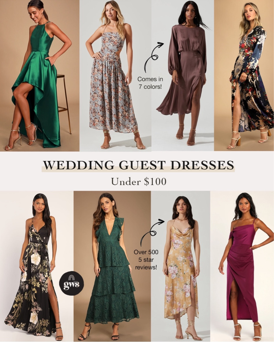 Wedding guest dresses we love for under $100! 

#LTKwedding #LTKunder100