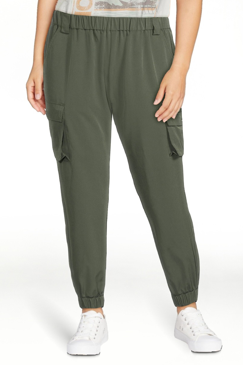 Feathers Women's Cargo Pocket Joggers | Walmart (US)