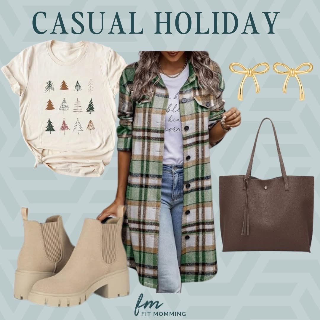 Casual & cute holiday look! 

 #LTKSeasonal #LTKStyleTip
