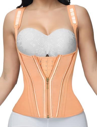 SHAPSHE Waist Trainer for Women, Tummy Control Sports Girdle, Workout Body Shaper with Adjustable Shoulder Strap | Amazon (US)