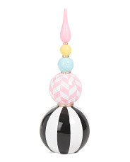29.75in Finial Decor With Geometric Pattern | Pillows & Decor | Marshalls | Marshalls