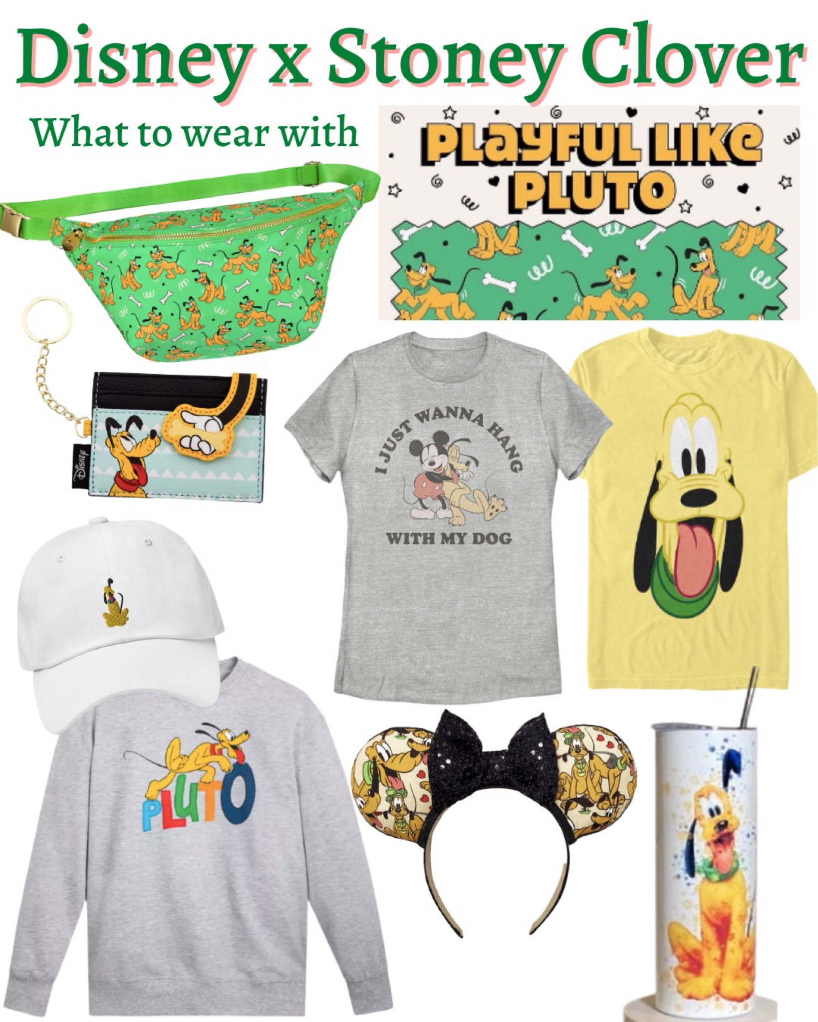 Stoney Clover x Disney Mickey & Friends Pluto the Dog print 🐶 Disney outfit, Mickey Mouse ears, dad hat, graphic tee, dog mom, Disney vacation outfit 

#LTKfamily #LTKFind #LTKtravel