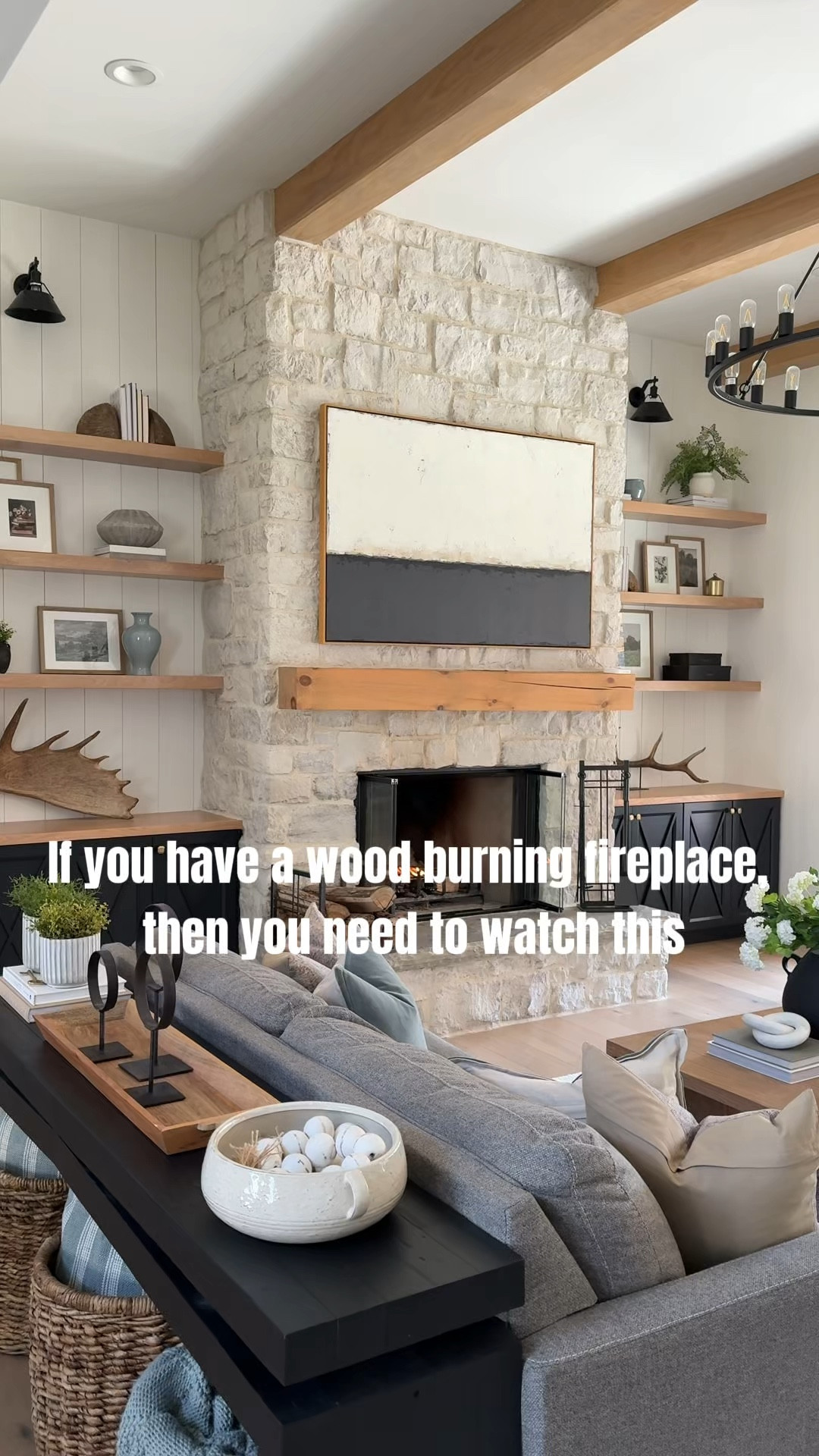 One of the best decisions we made during our build was adding a wood burning fireplace. We love the sound, smell, and cozy ambiance it brings. However, a wood burning fireplace does require some maintenance and the right tools. That’s why we’re partnering with Plow and Hearth to share our must-haves for fireplace care:

- **Wood Storage**: Proper storage, whether indoors or outdoors, keeps wood dry and ready to burn.
- **Ash Removal**: From scoops and containers to our favorite vacuum, ash removal can get messy, but it’s essential!
- **Fire Starters**: We use a gas starter, but these fat wood fire starters are perfect for those without one.
- **Tools**: From poking to prodding, having the right tools helps keep your fire roaring.
- **Color-Changing Cones**: These fun little cones add beautiful colors to your fire, each lasting about 10 minutes.
- **Fireplace Screen**: A must-have for safety, keeping sparks from damaging your floors.

Check out our favorites from Plow and Hearth to keep your fireplace in top shape all season long!

#fireplace #woodburningfireplace #fireplacemaintenance #plowandhearth #ad

#LTKHome