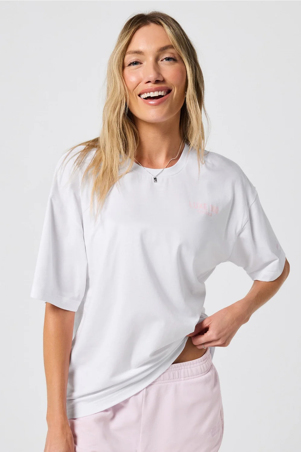 24-7 Luxe Oversized Tee | Fabletics