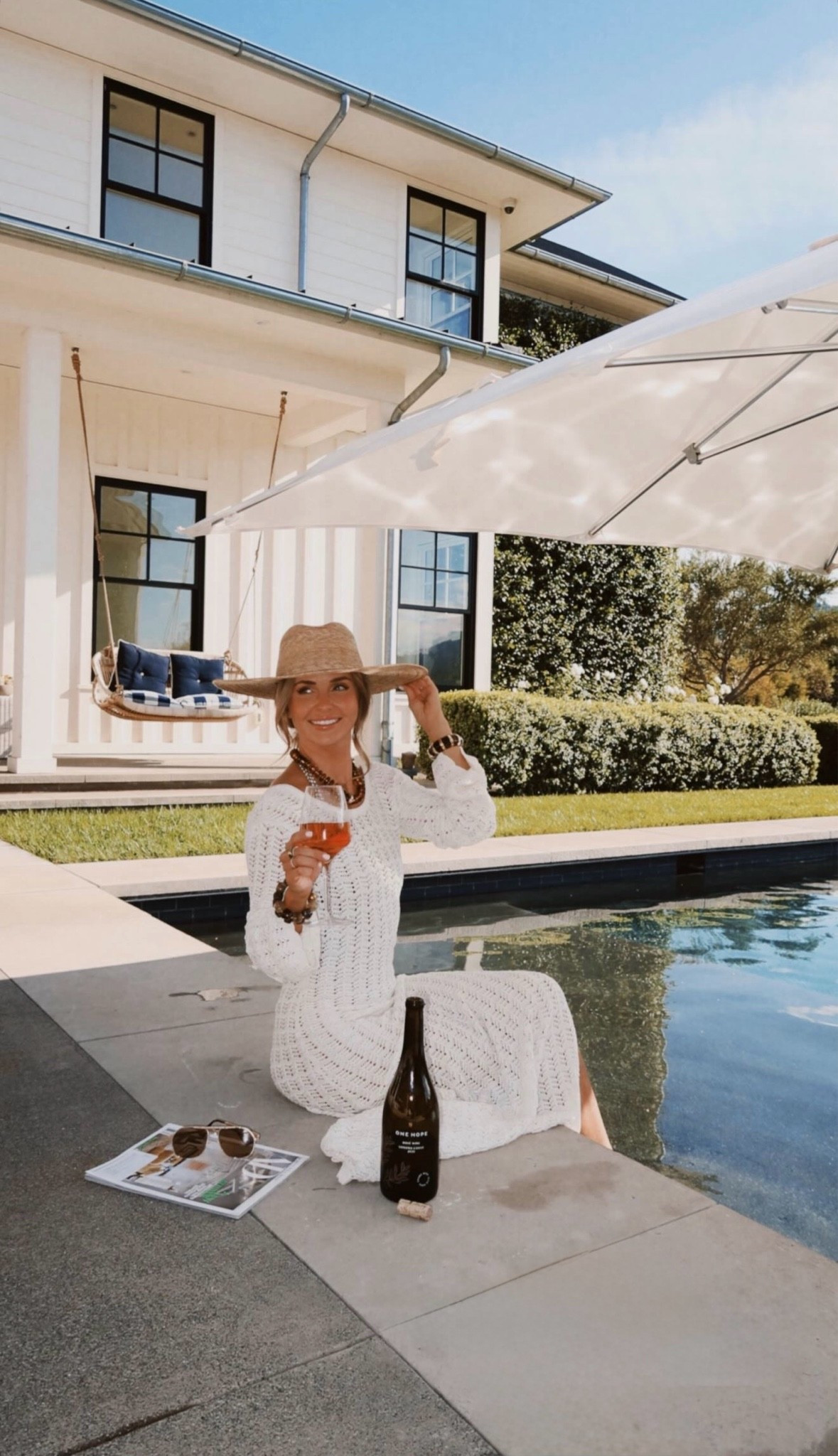 pool day outfit napa style! love a crochet cover up😍😍

#LTKdayinmylife #LTKootd #LTKTravel