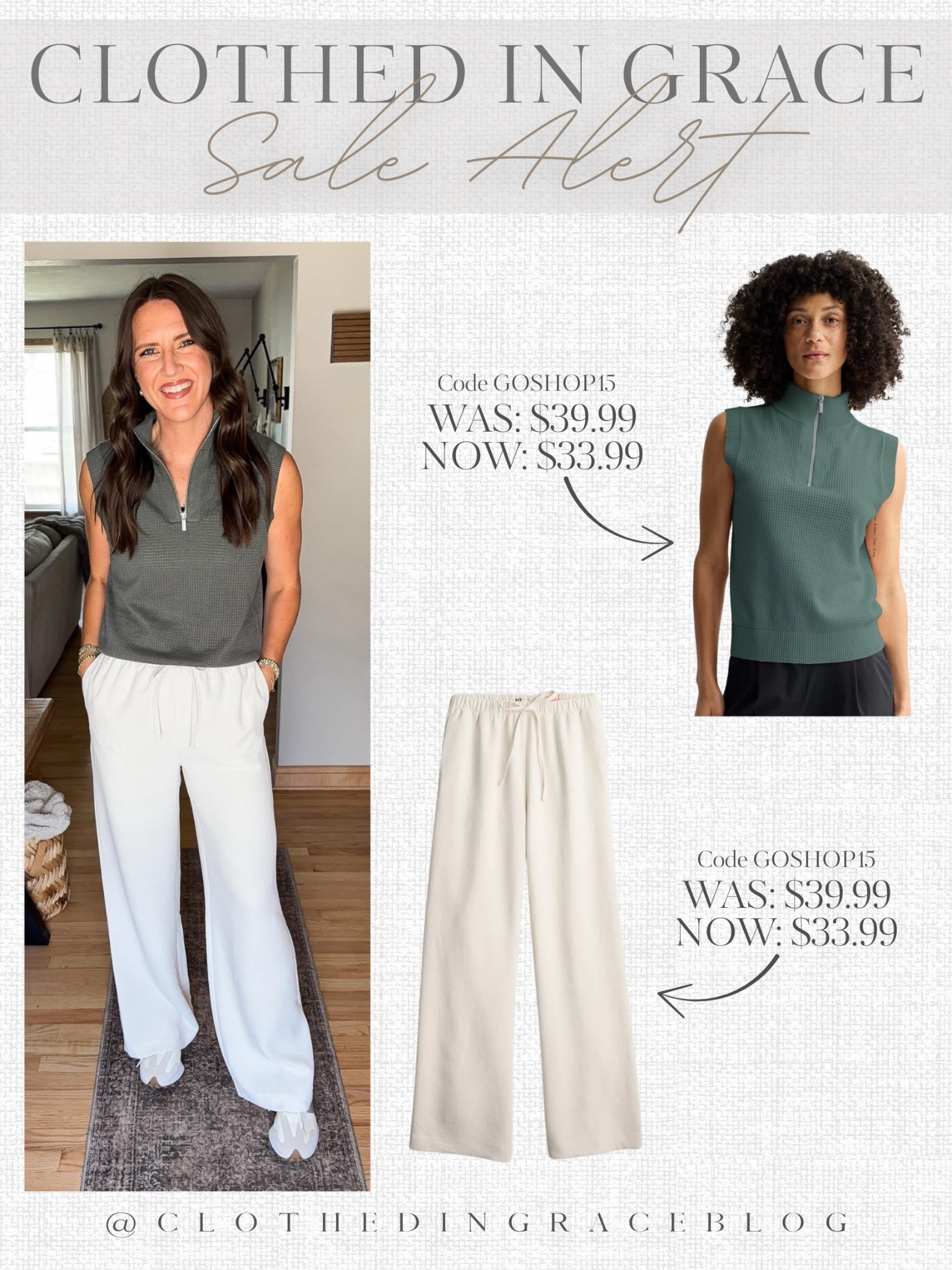 Sale alert on this cute athleisure outfit 

Top - small
Pants (medium tall) 