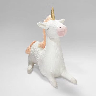 Unicorn Figural Throw Pillow - Pillowfort™ | Target
