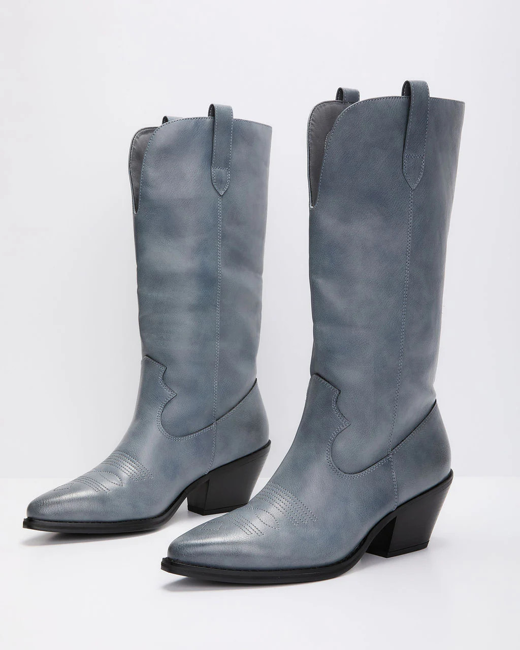 Saydie Faux Leather Western Boots | VICI