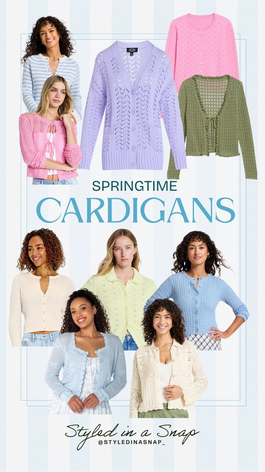 I’m convinced these are the cutest cardigans for the springtime. The colors, the details… I am loving everything about these. My absolute favorite part, is they do not break the bank. Super affordable and adorable, count me in! 
Spring finds, affordable spring cardigans 

#LTKSeasonal #LTKOver40 #LTKSaleAlert