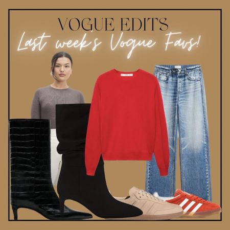 Vogue constantly blogs their favorite items and most of them are too expensive …but these, ohhh lala!
I love these recommendations, the shoes, I want them all. I already own the jeans and They are literally the most comfortable jeans I have ever worn! 
Strike a pose my babes! 🔥🔥 #vogue #prostylist #falloutfits #falloutfits2023 #casualfalloutfits #fallblackboots

#LTKfindsunder100 #LTKshoecrush #LTKstyletip