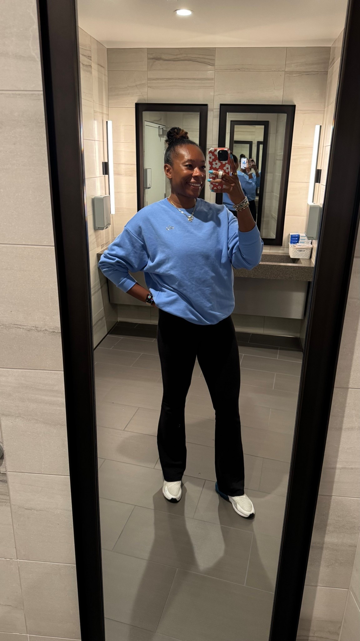 Casual work outfit - Accolade Crew, Sway Bootcut Sweatpants 

#LTKActive #LTKWorkwear #LTKStyleTip