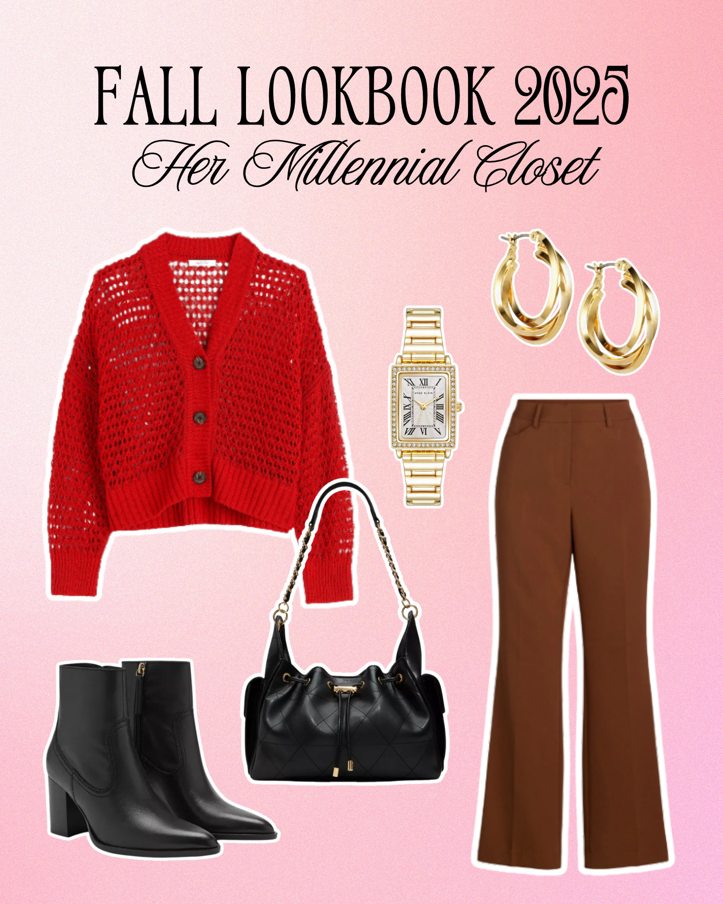 We know that red and brown go well together, Sis! 

 

#LTKHoliday #LTKgrwm #LTKootd