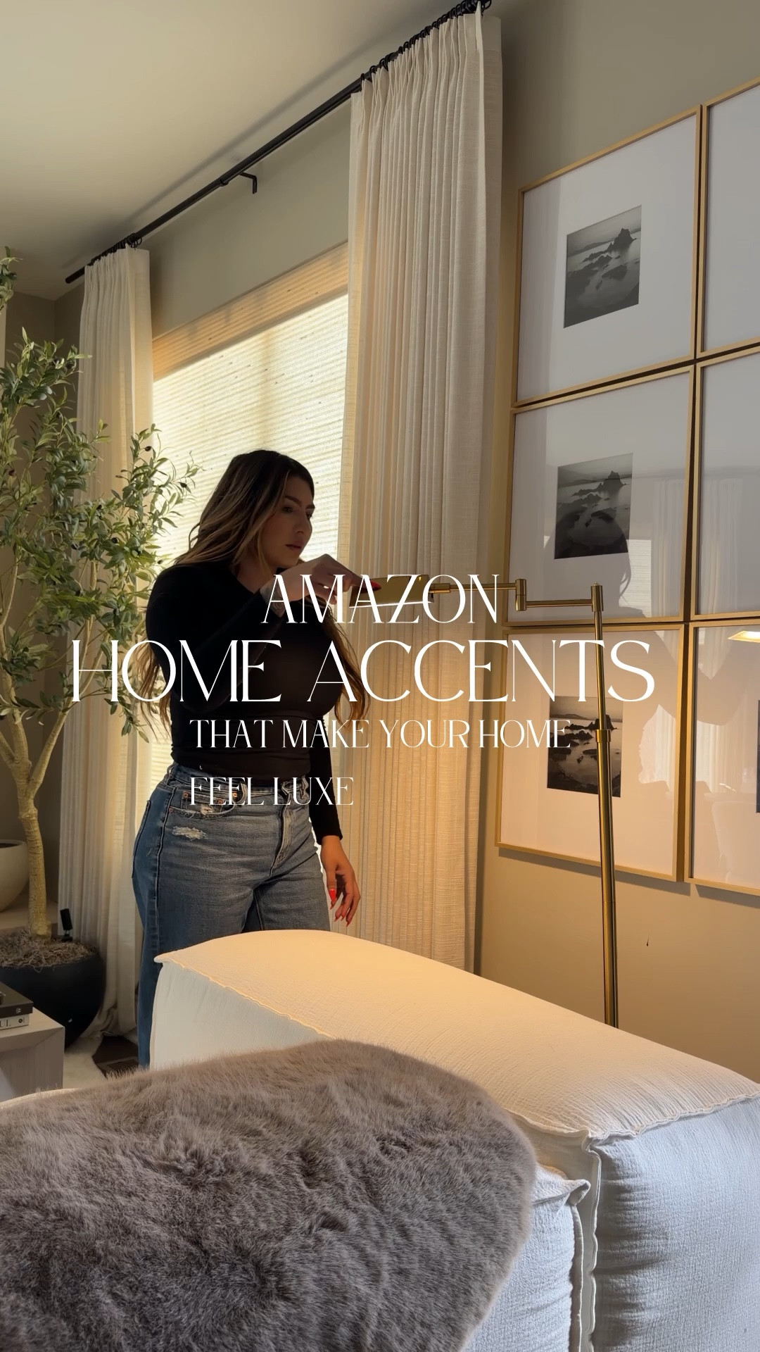 home accents that make your space feel so luxe and high end. These small lights reallt set the vibe in here. They look designer but are amazon

#LTKHome